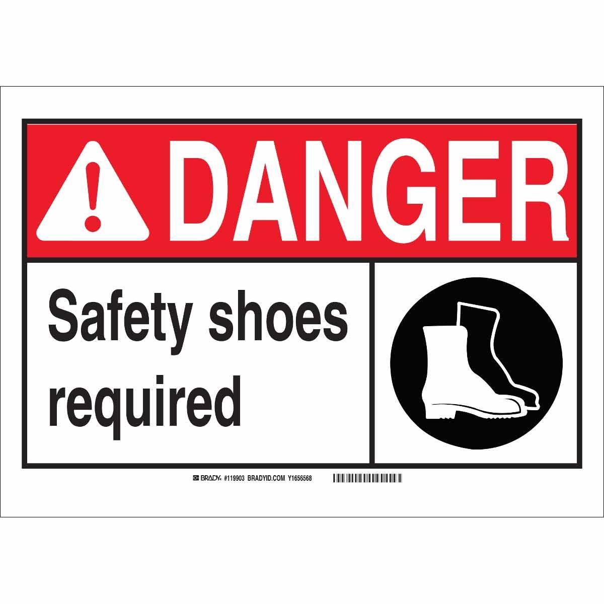 Brady® 120610 Accident Prevention Signs