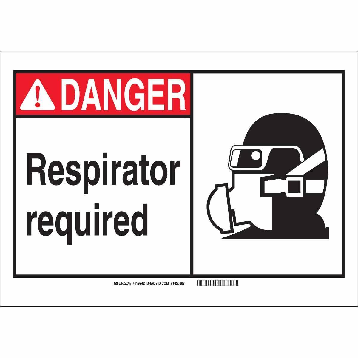Brady® 120633 Accident Prevention Signs