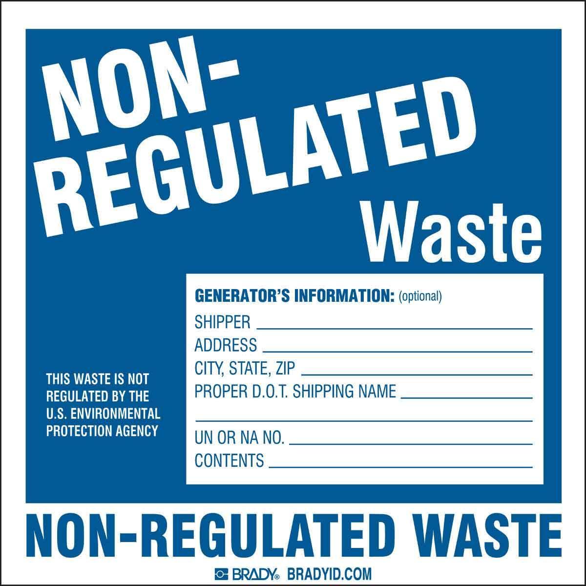 Brady® 121153 Safety & Facility Labels