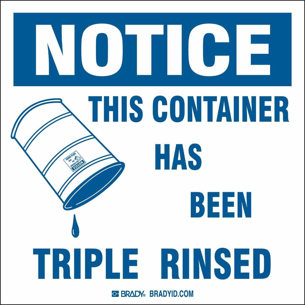 Brady® 121436 Safety & Facility Labels