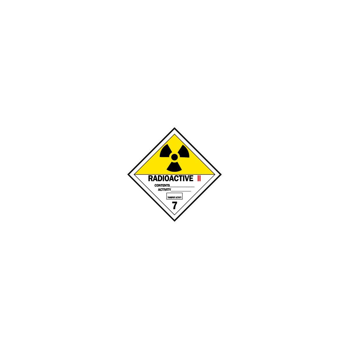 Brady® 121473 Safety & Facility Labels