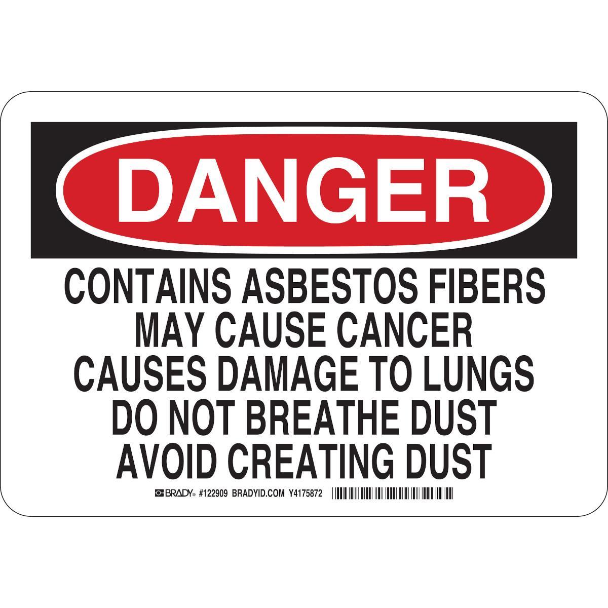 Brady® 122387 Chemical & Hazardous Material Signs