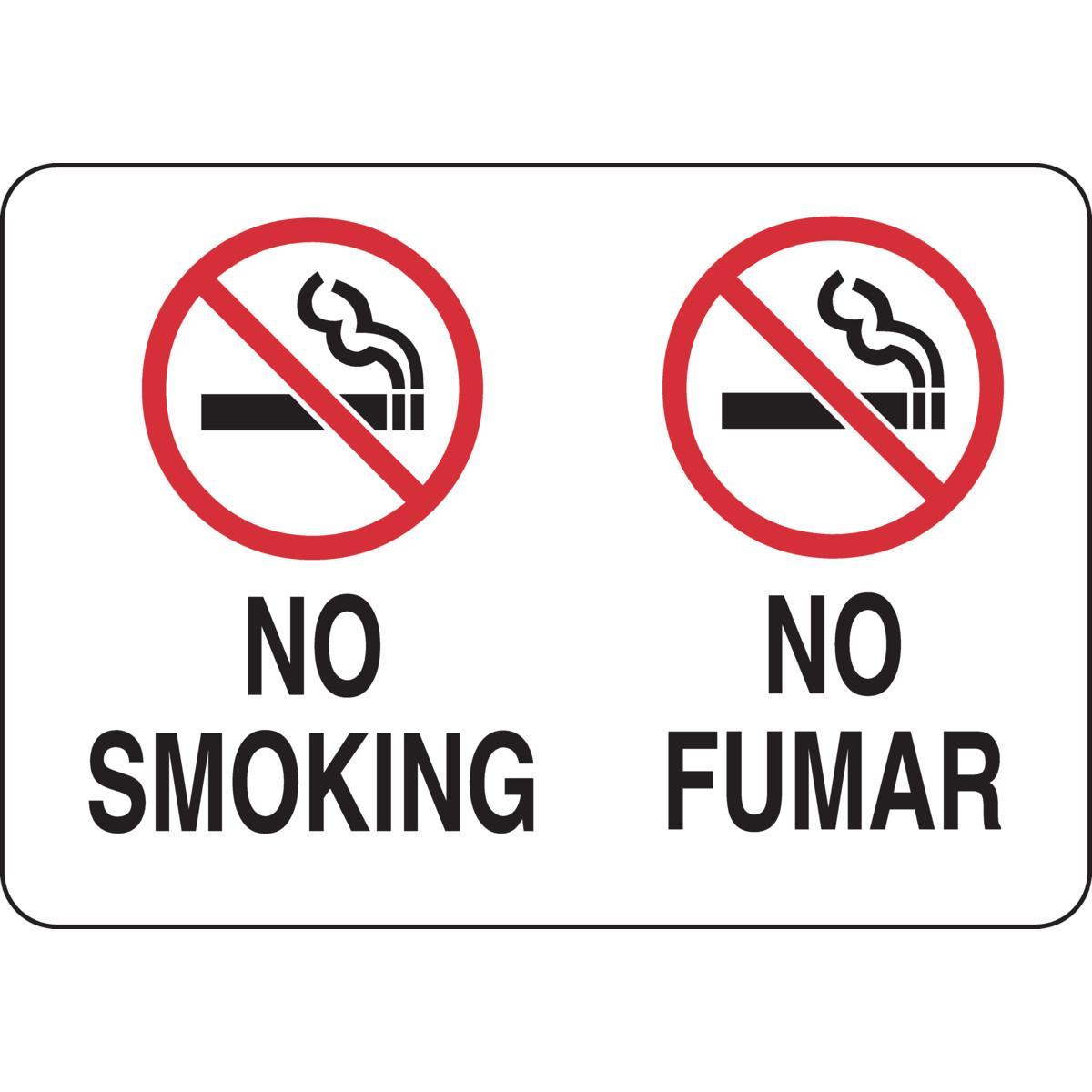 Brady® 122396 No Smoking & Restricted Activity Signs