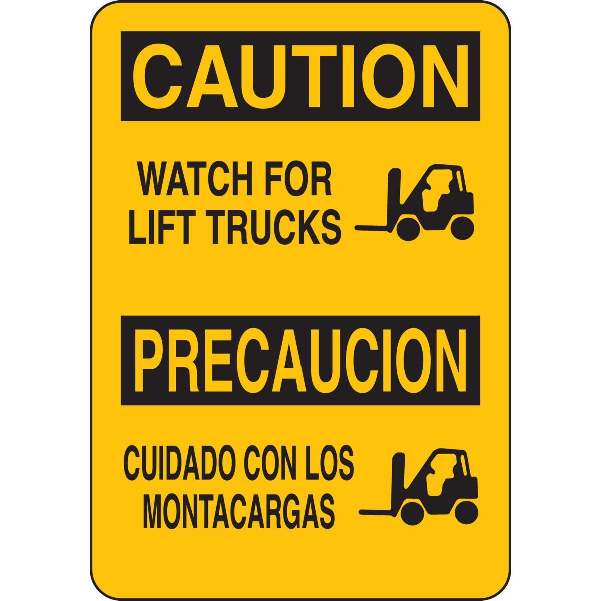 Brady® 122401 Accident Prevention Signs