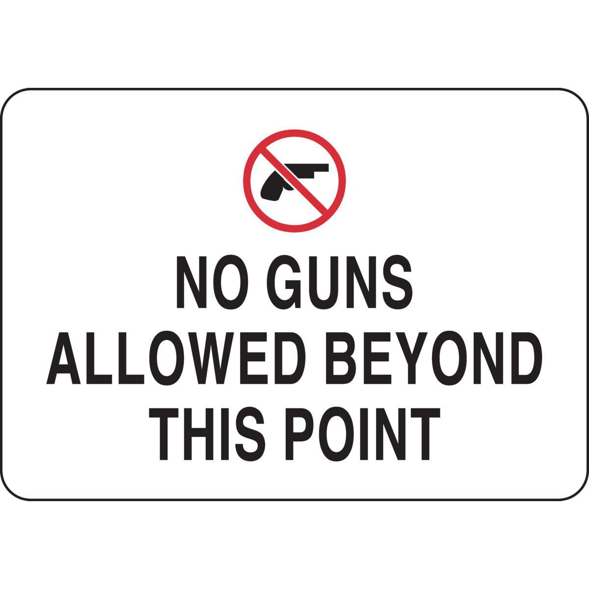 Brady® 122436 Access & Security Signs
