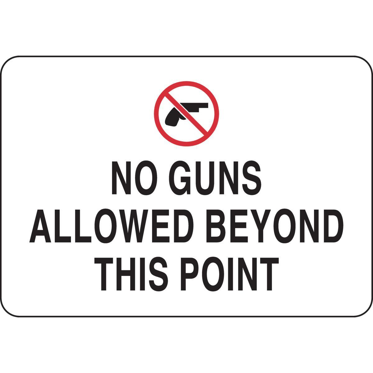 Brady® 122545 Access & Security Signs