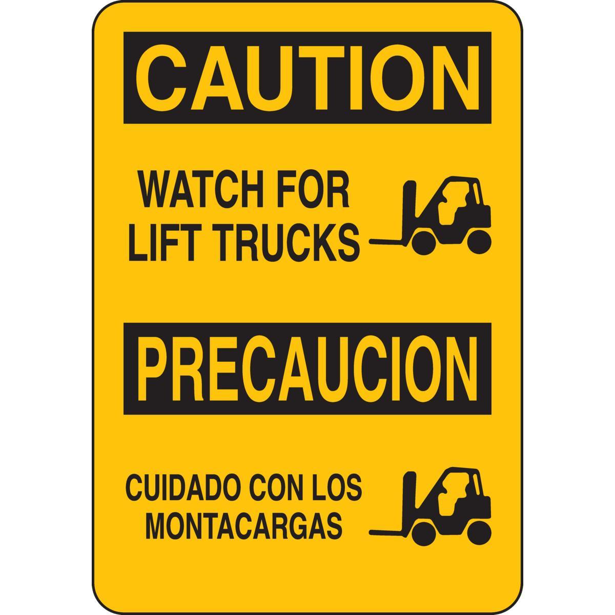 Brady® 122645 Accident Prevention Signs