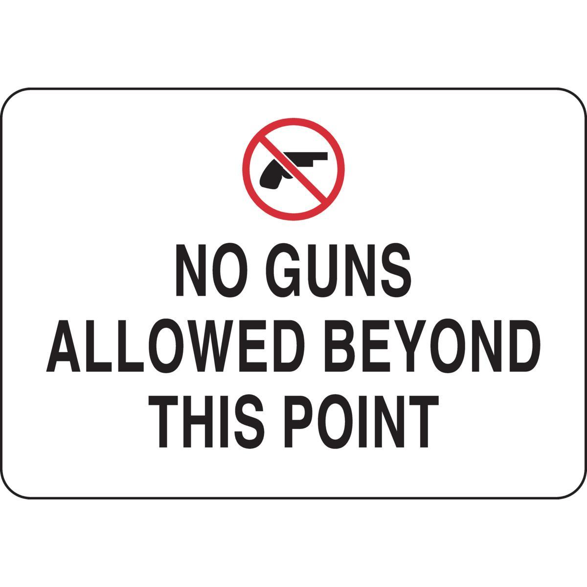 Brady® 122676 Access & Security Signs