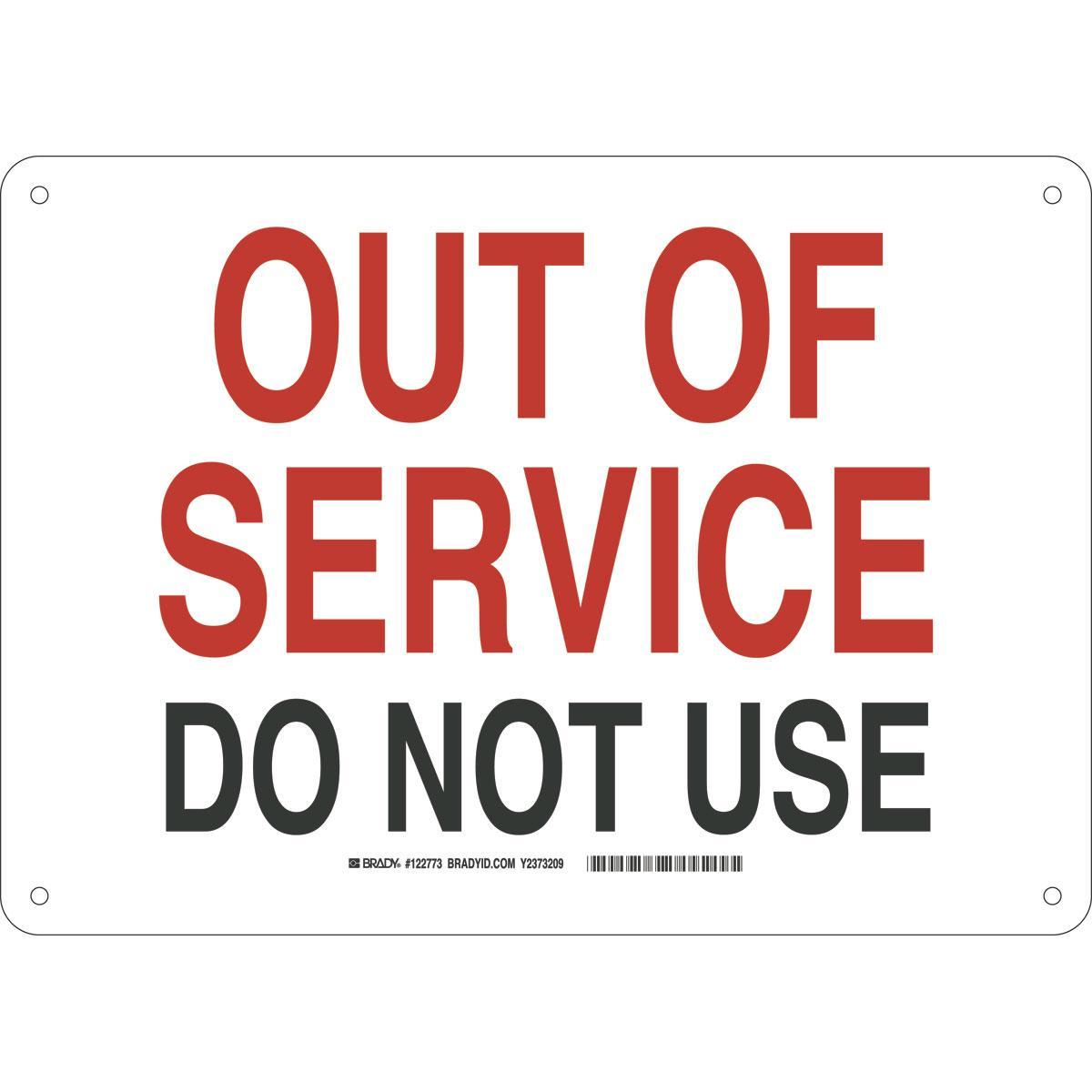 Brady® 122915 Accident Prevention Signs