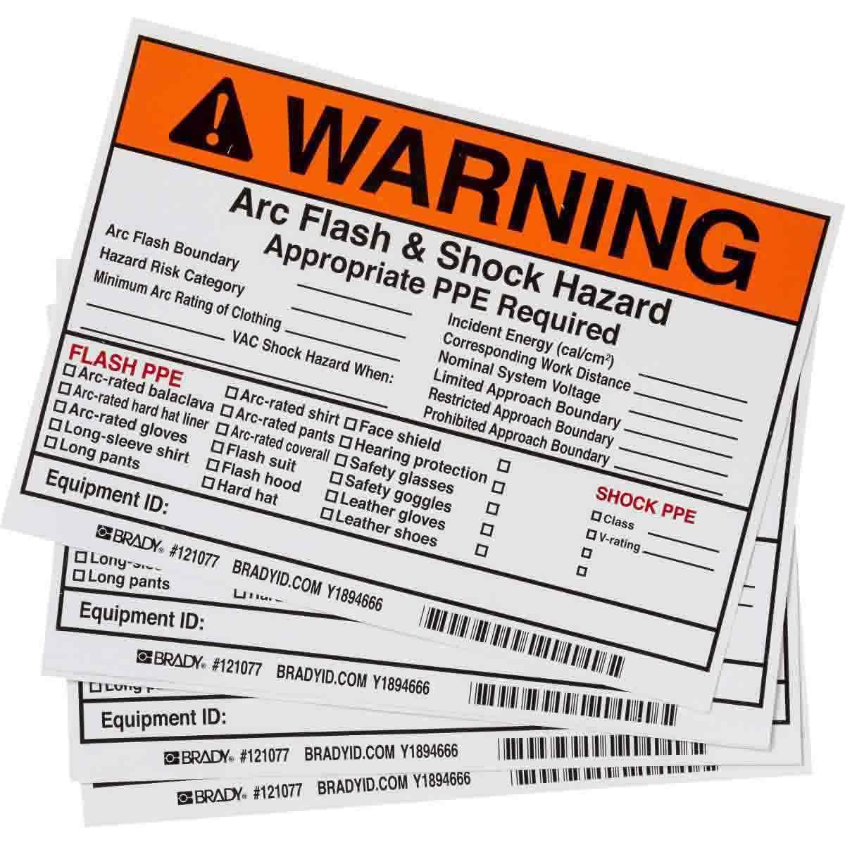 Brady® 122977 Safety & Facility Labels