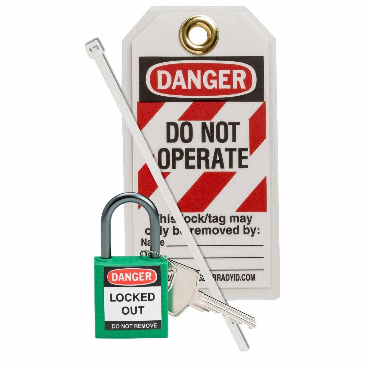 Brady® 123144 Lockout Padlocks