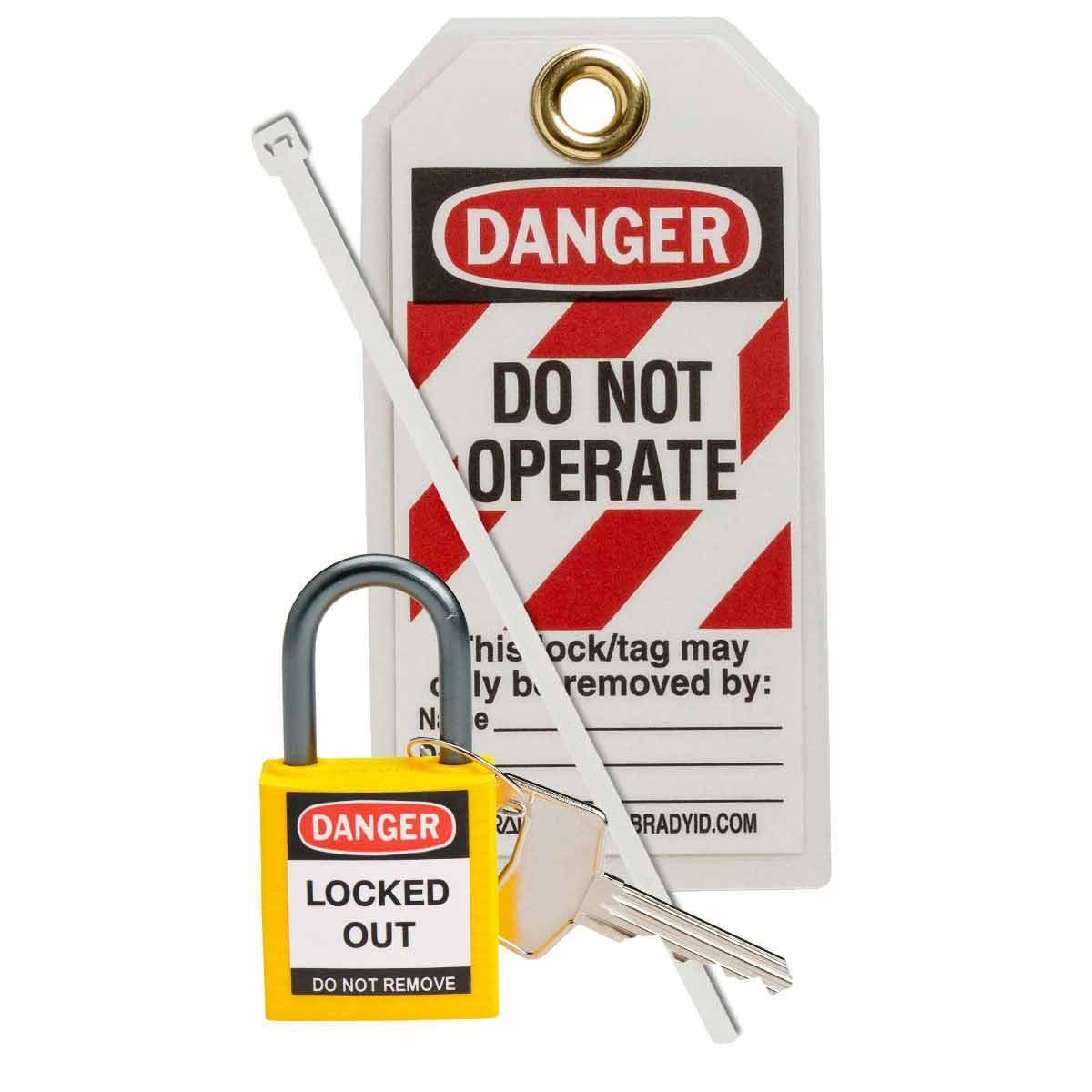 Brady® 123147 Lockout Padlocks