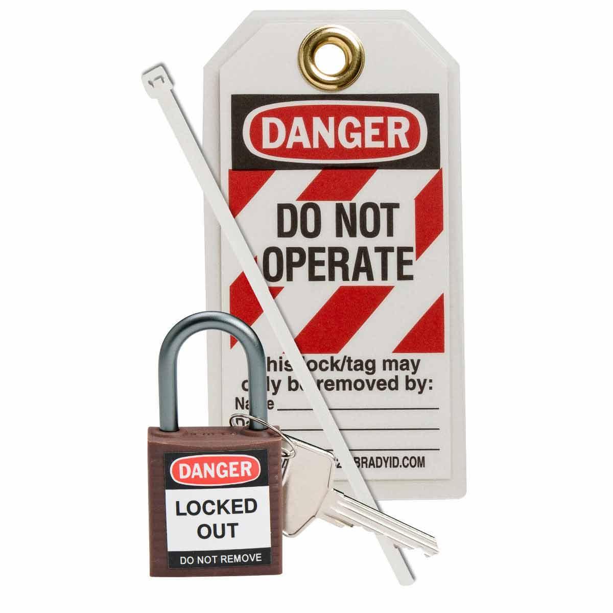 Brady® 123148 Lockout Padlocks