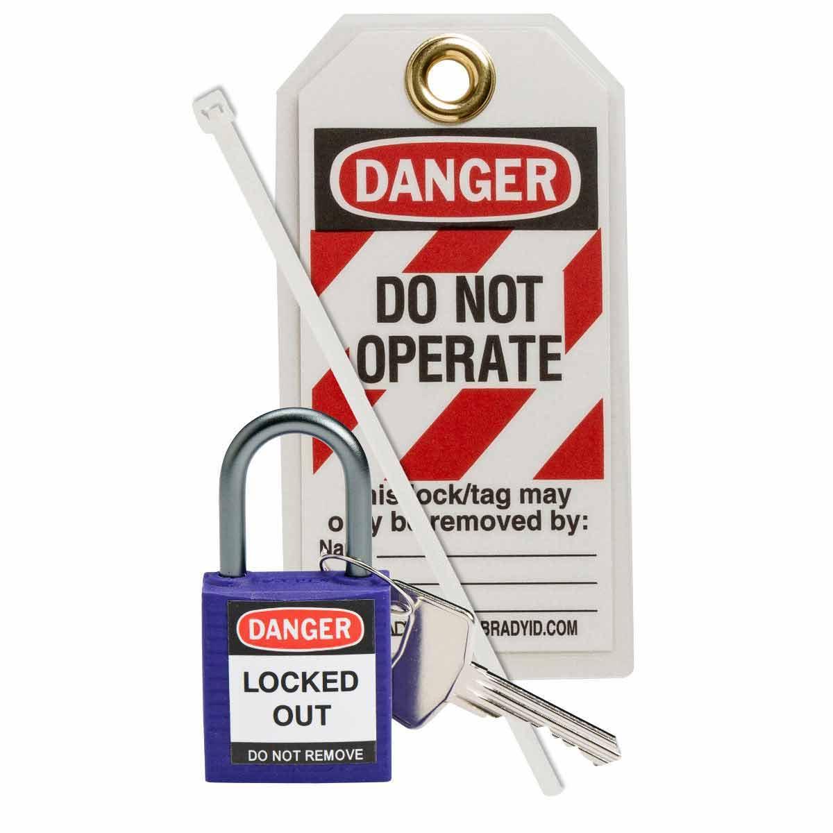 Brady® 123150 Lockout Padlocks