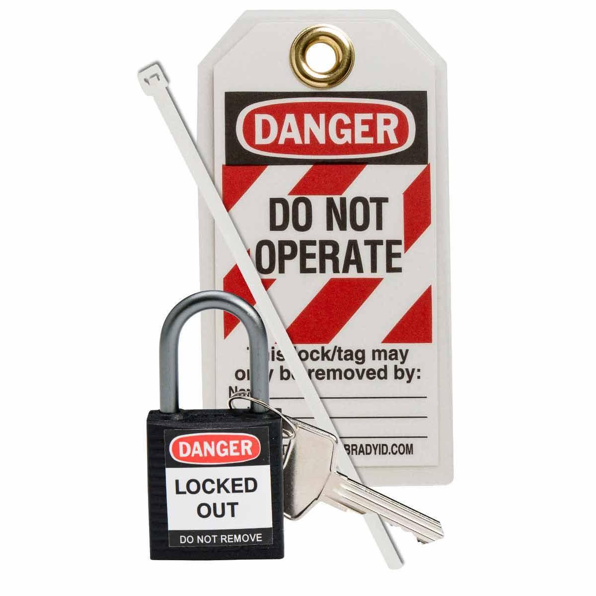 Brady® 123151 Lockout Padlocks