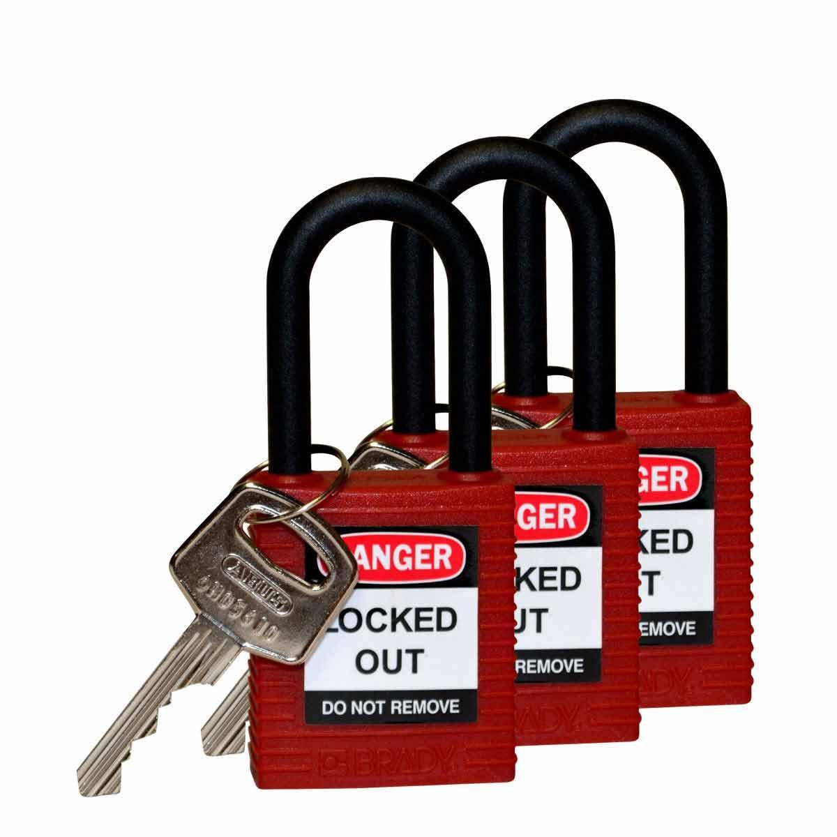 Brady® 123333 Lockout Padlocks