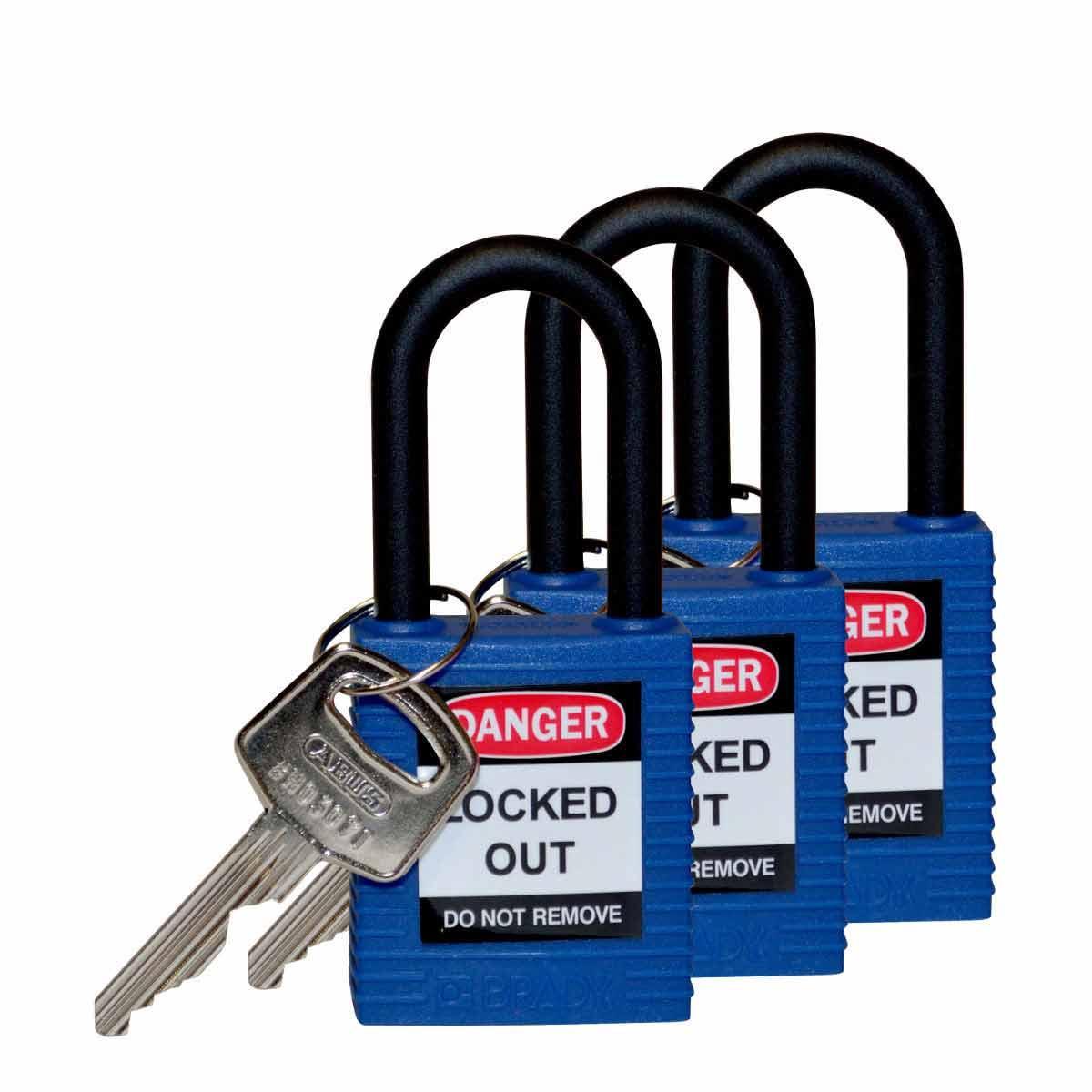 Brady® 123334 Lockout Padlocks