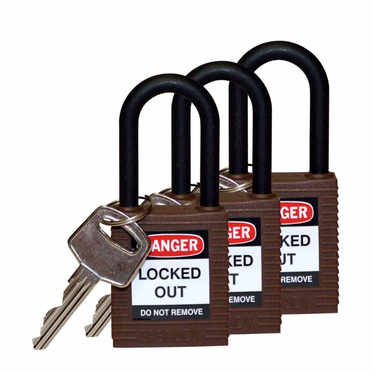 Brady® 123339 Lockout Padlocks