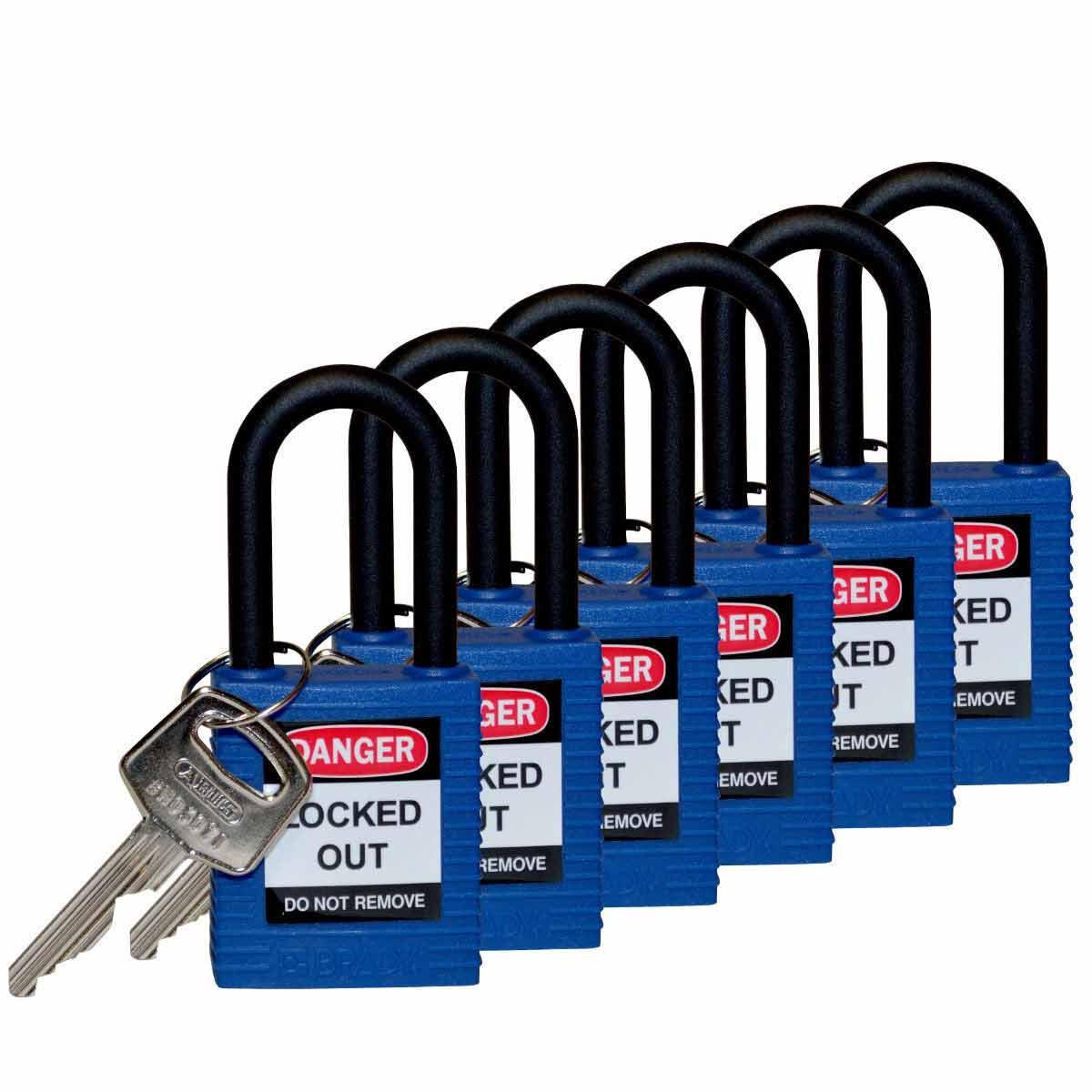 Brady® 123343 Lockout Padlocks