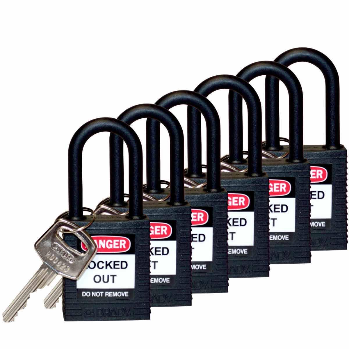 Brady® 123347 Lockout Padlocks