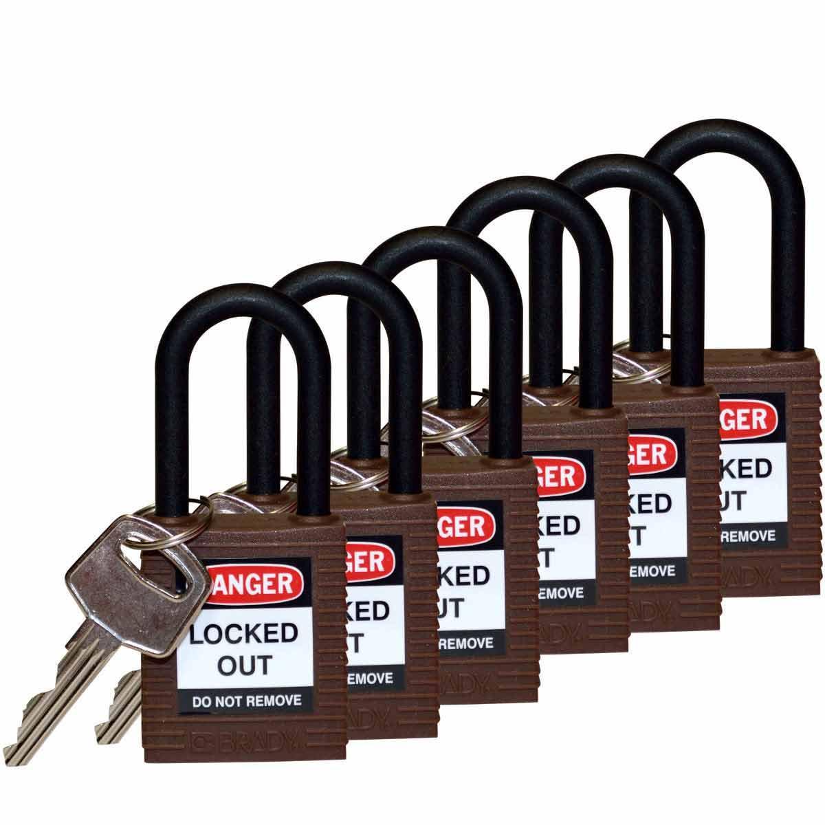 Brady® 123357 Lockout Padlocks