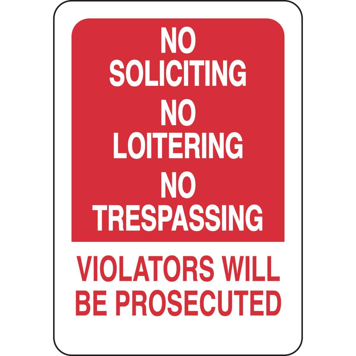 Brady® 123483 Access & Security Signs