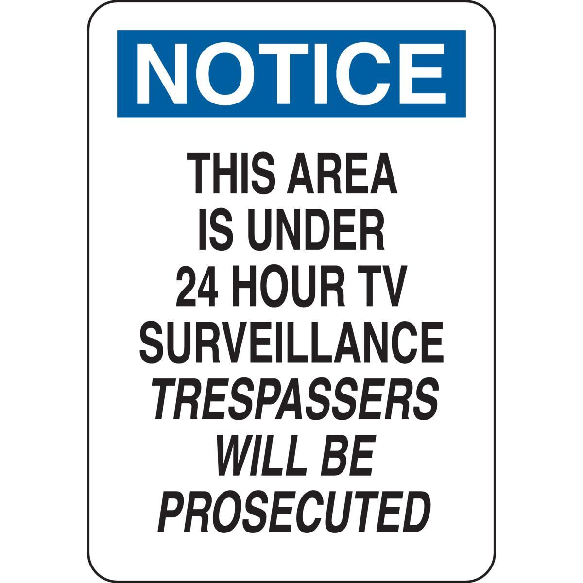 Brady® 123604 Access & Security Signs