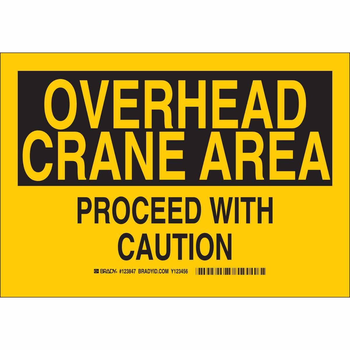 Brady® 123846 Accident Prevention Signs