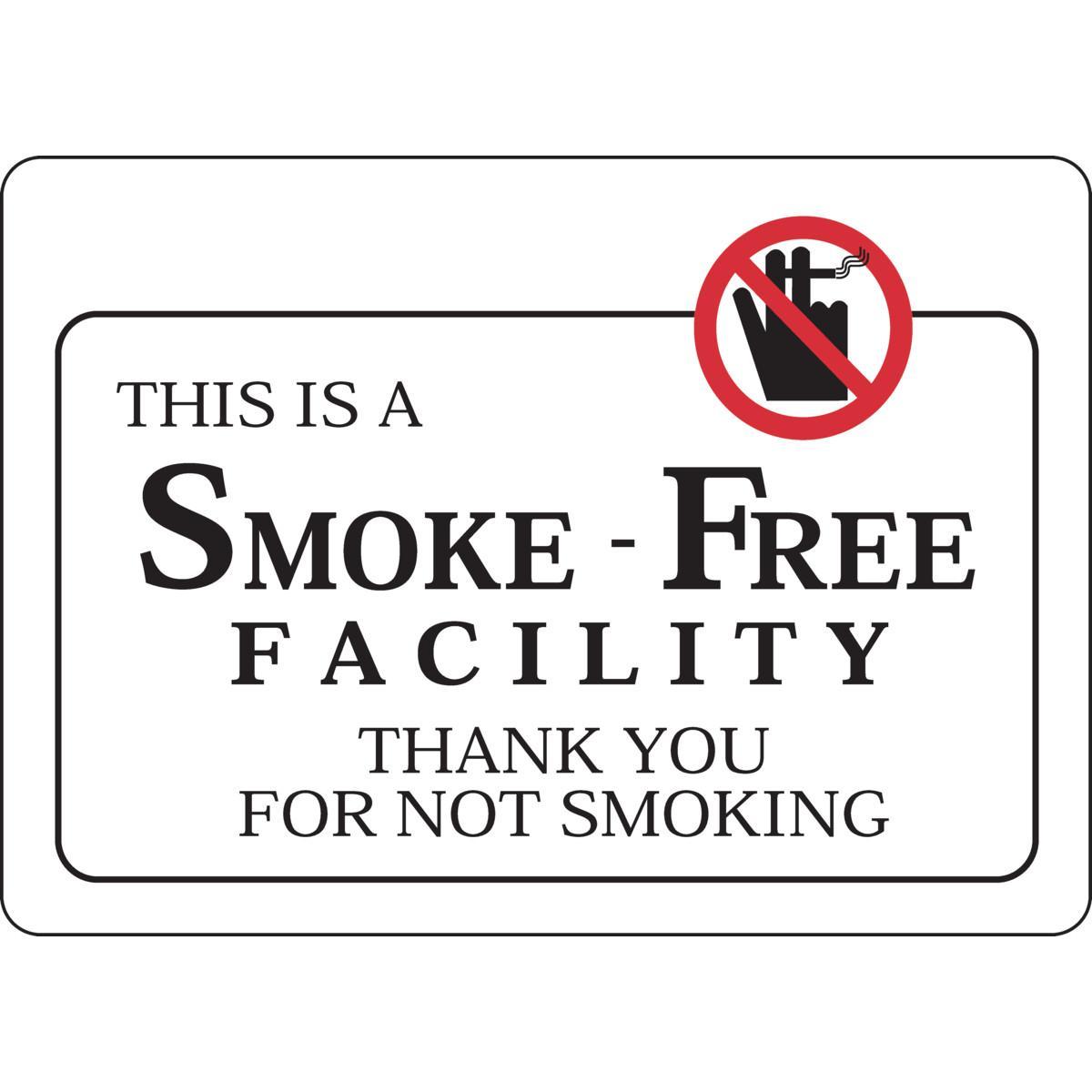 Brady® 123911 No Smoking & Restricted Activity Signs