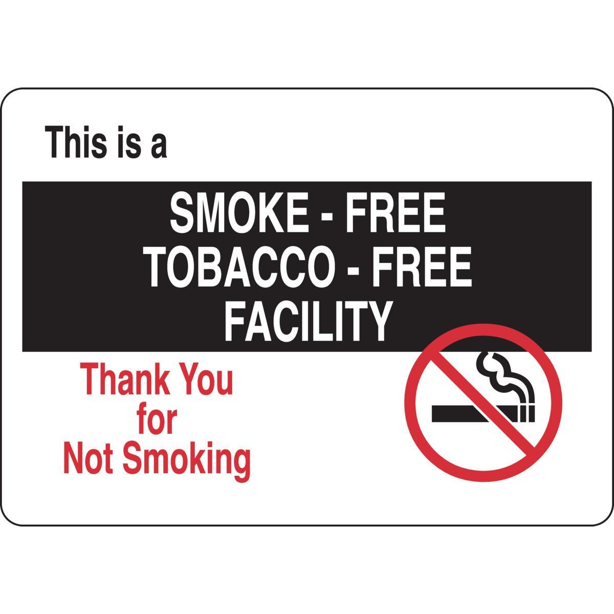 Brady® 123932 No Smoking & Restricted Activity Signs