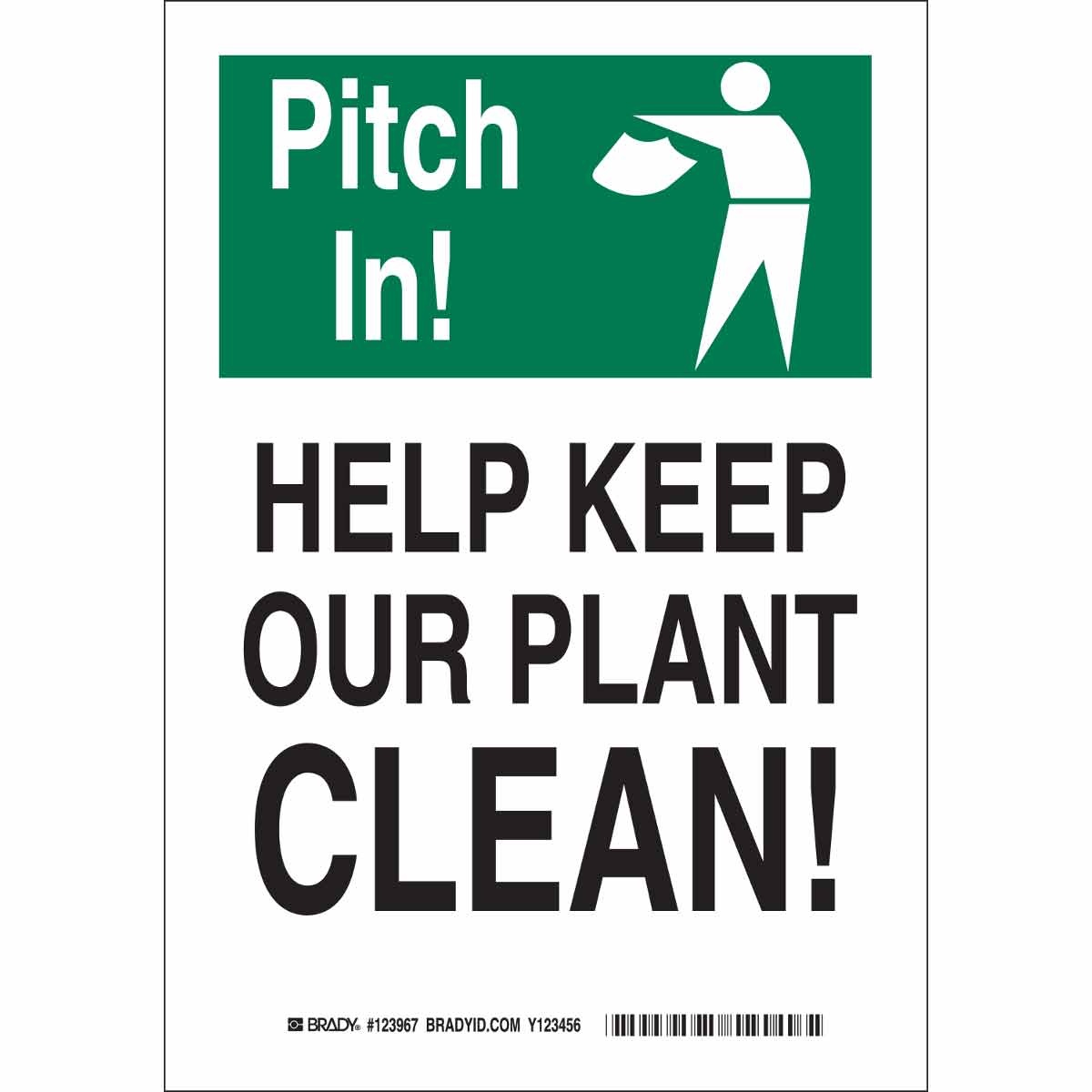Brady® 123969 Office & Facility Signs