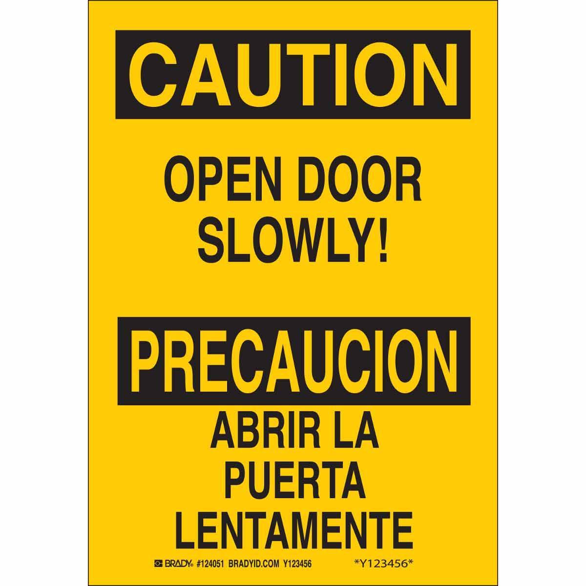 Brady® 124049 Access & Security Signs