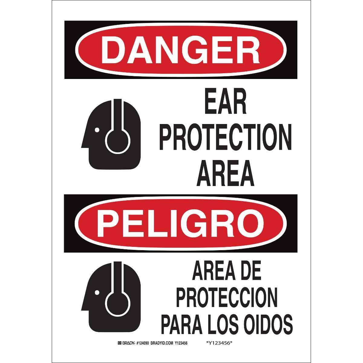 Brady® 124089 Accident Prevention Signs