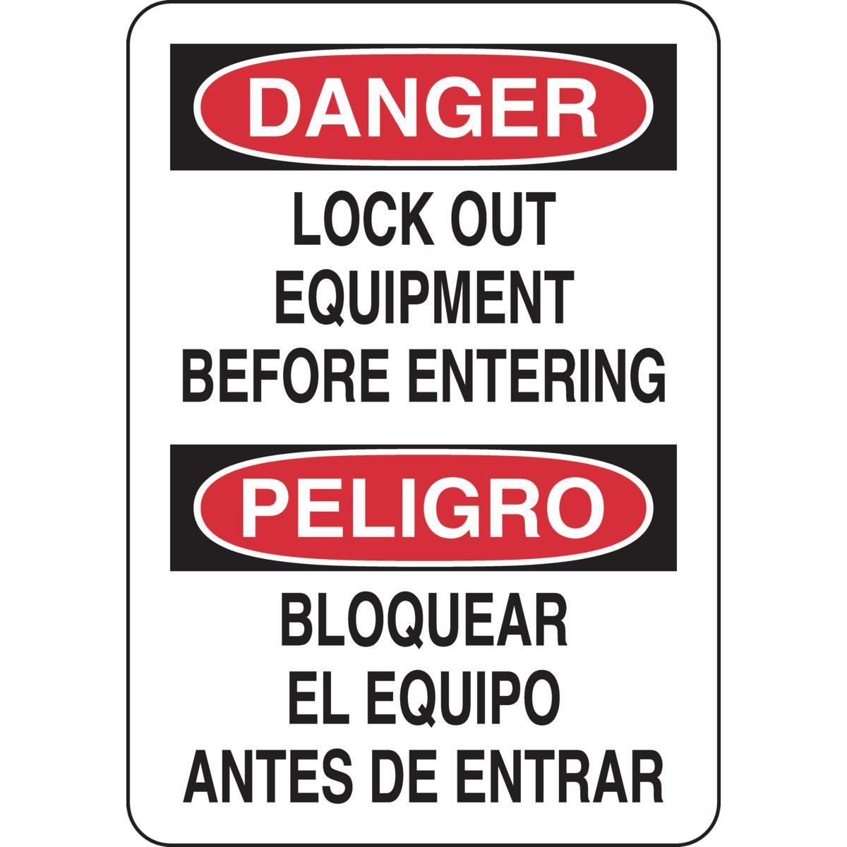 Brady® 124097 Accident Prevention Signs