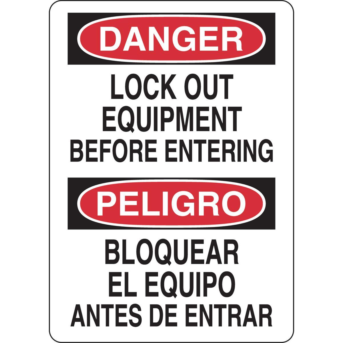 Brady® 124102 Accident Prevention Signs