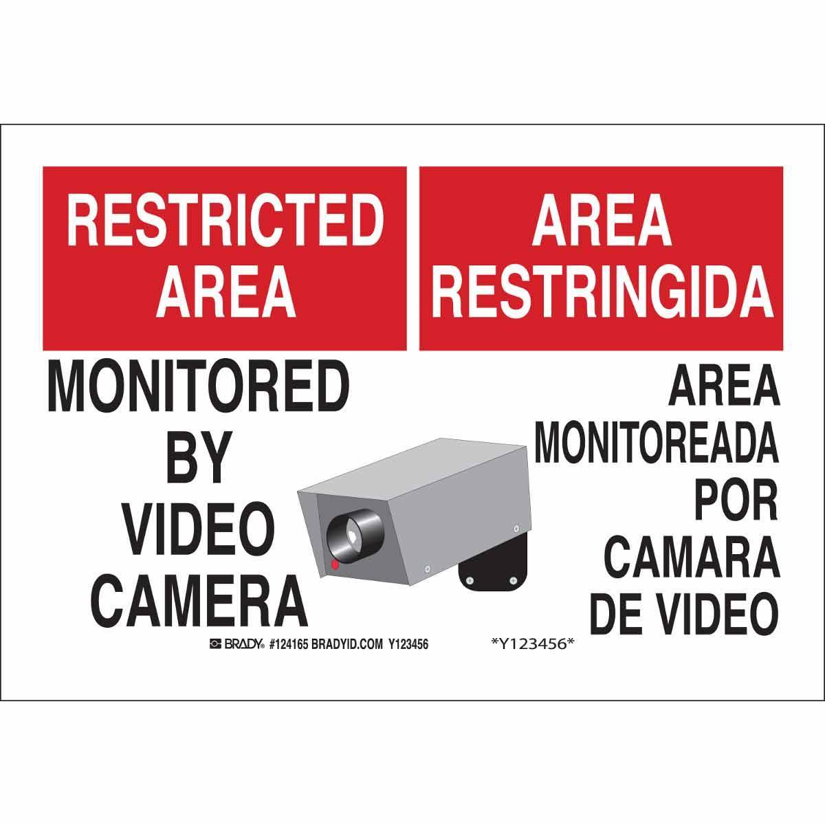 Brady® 124167 Access & Security Signs