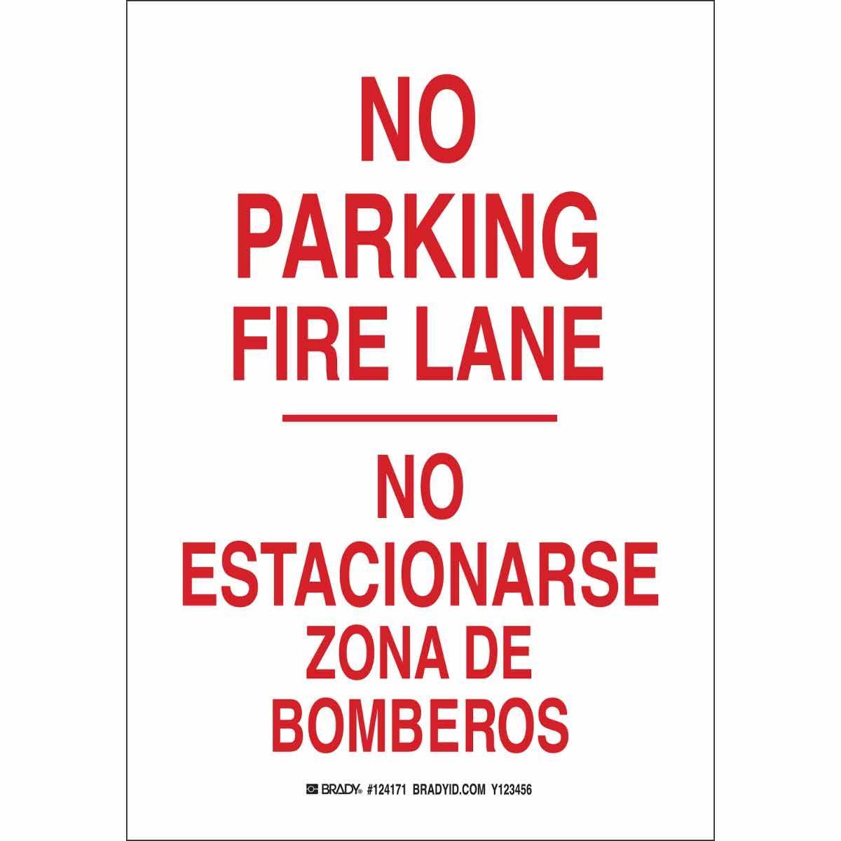 Brady® 124173 Parking & Traffic Signs