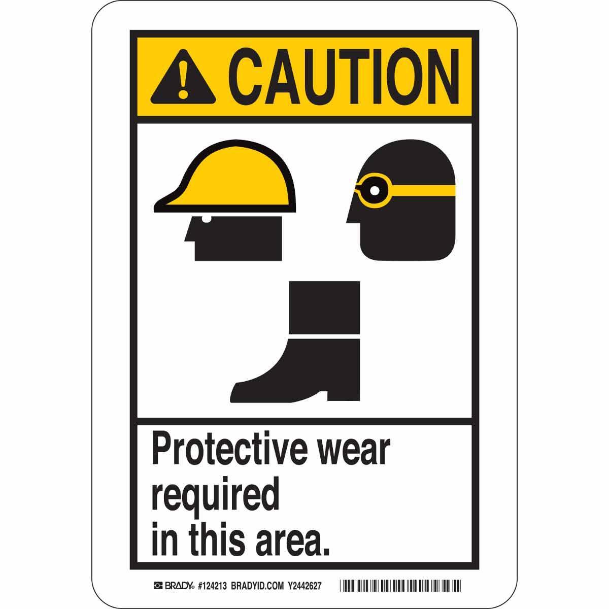 Brady® 124216 Accident Prevention Signs