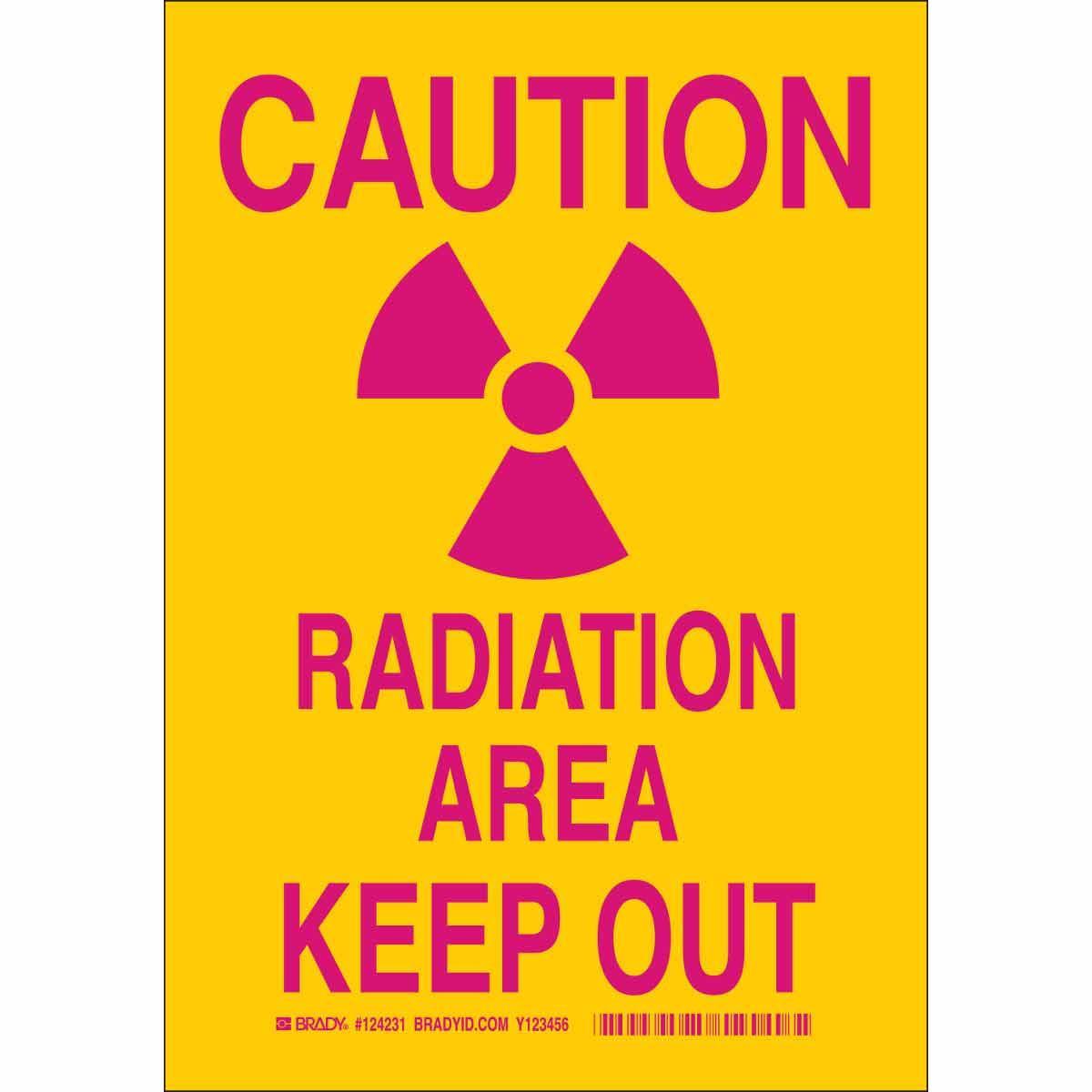 Brady® 124230 Chemical & Hazardous Material Signs