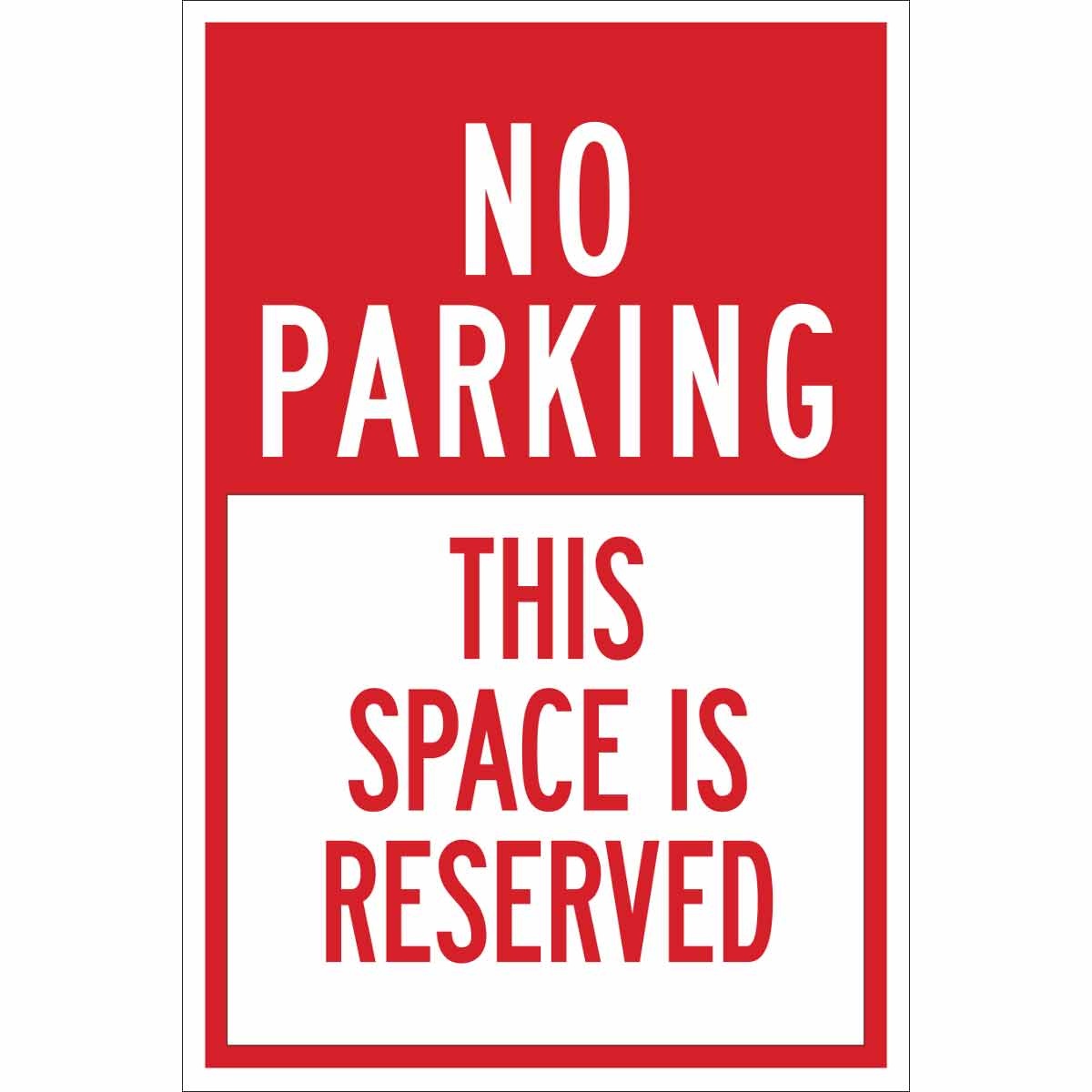 Brady® 124336 Parking & Traffic Signs