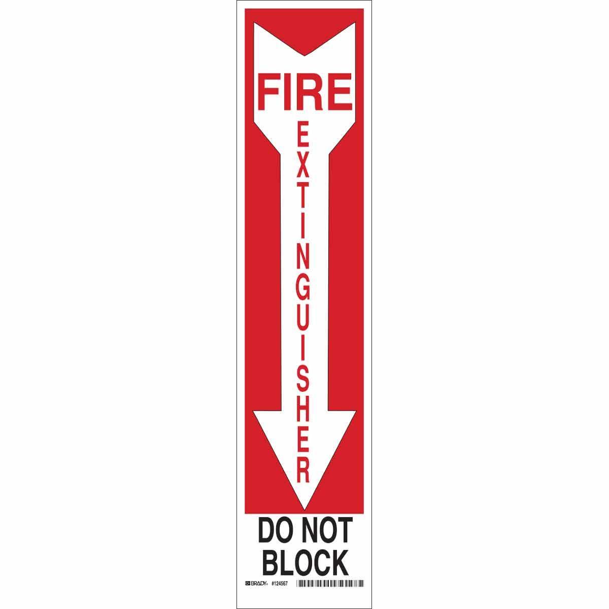 Brady® 124567 Fire, Emergency, Exit & First Aid Signs