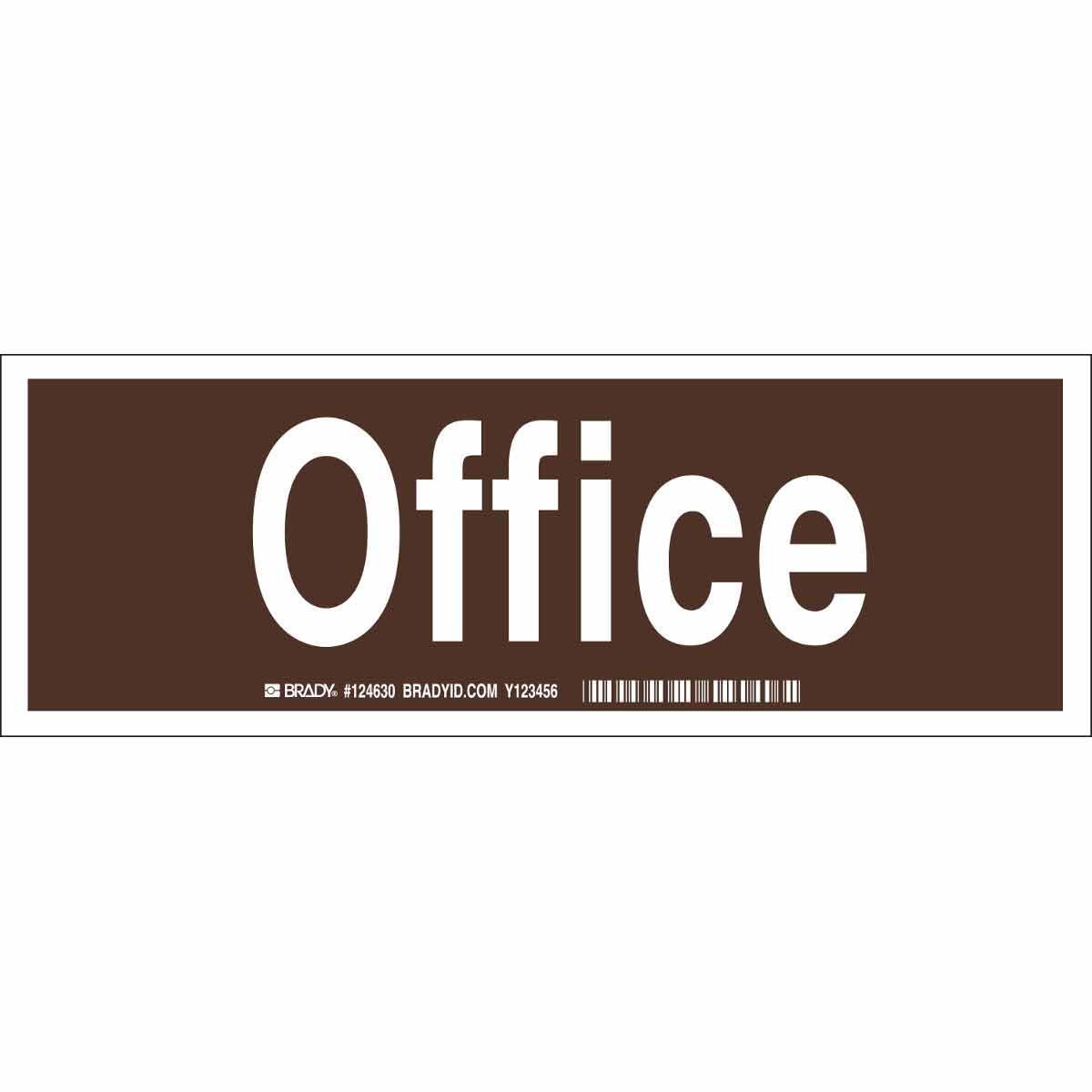 Brady® 124628 Access & Security Signs