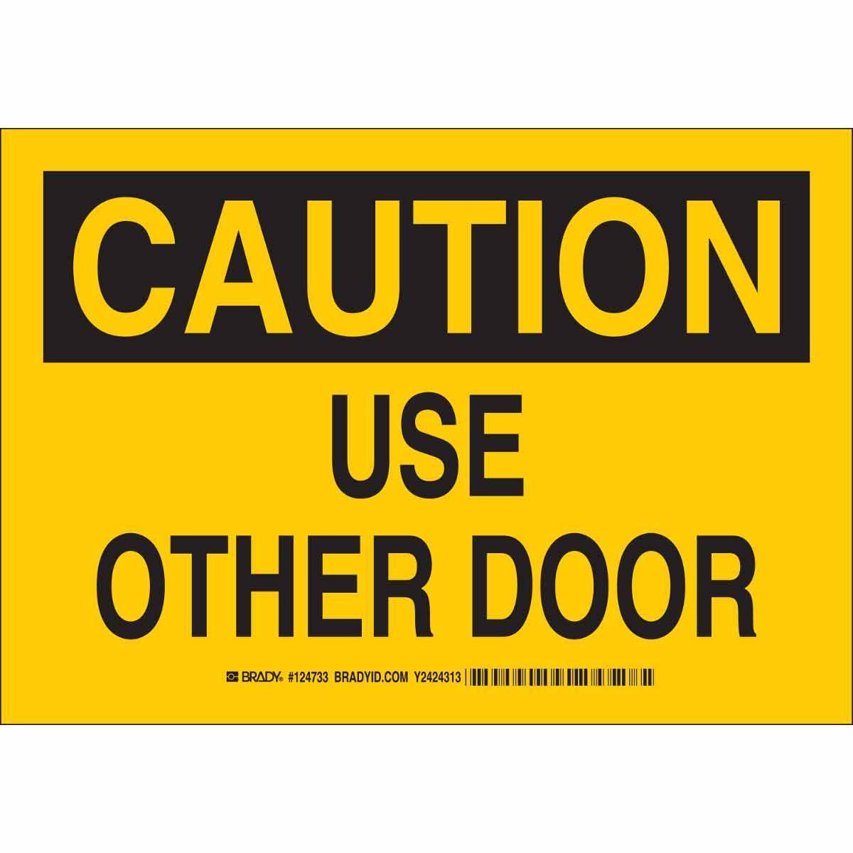 Brady® 124735 Access & Security Signs