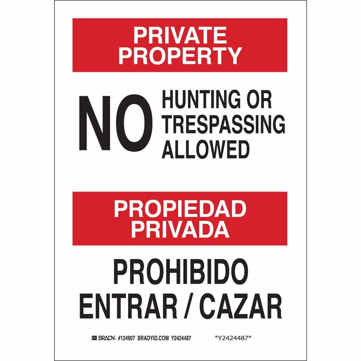 Brady® 124910 No Smoking & Restricted Activity Signs