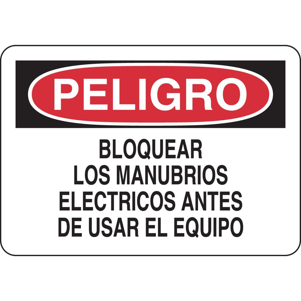 Brady® 124935 Accident Prevention Signs