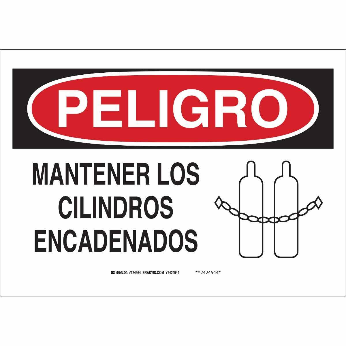 Brady® 124960 Chemical & Hazardous Material Signs