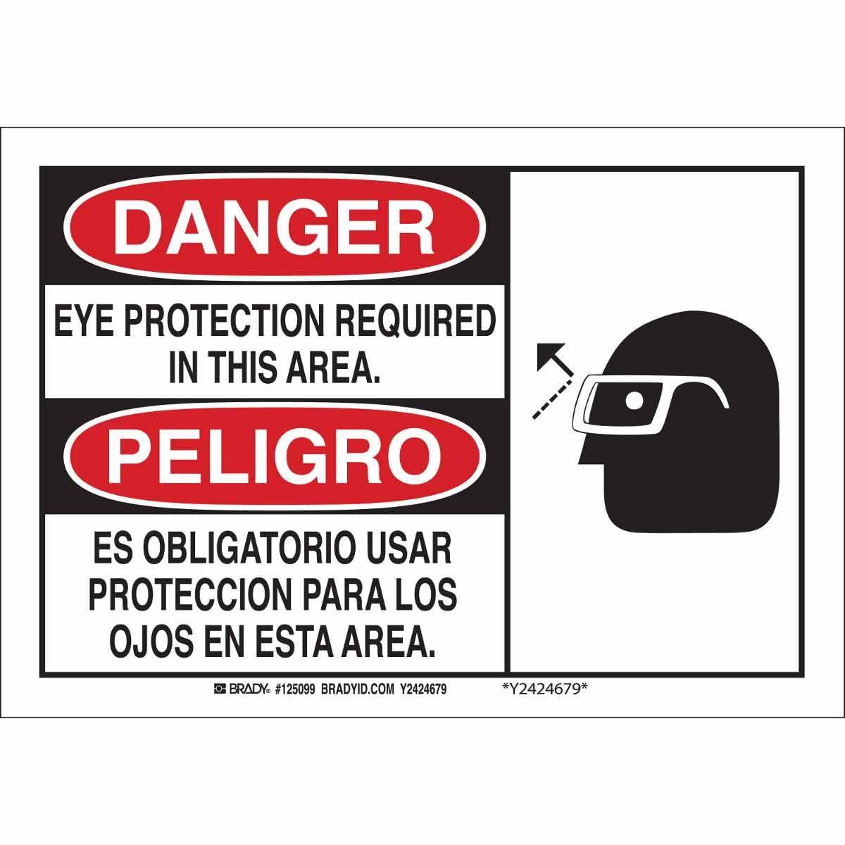 Brady® 125098 Accident Prevention Signs