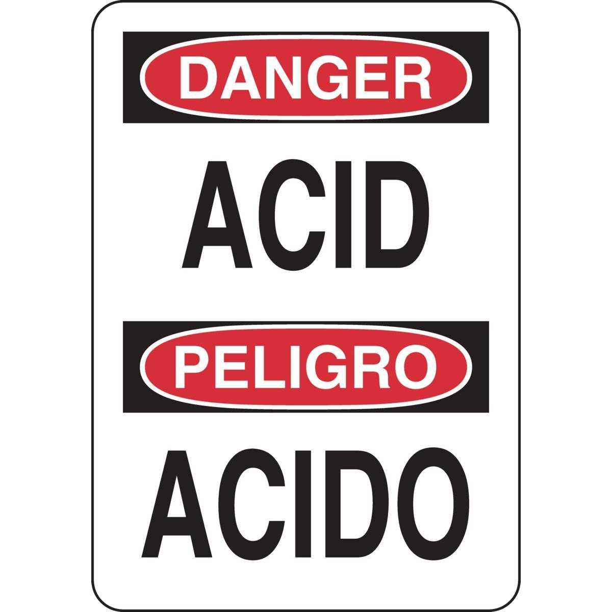 Brady® 125135 Chemical & Hazardous Material Signs