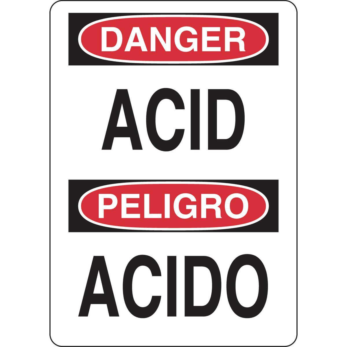 Brady® 125136 Chemical & Hazardous Material Signs