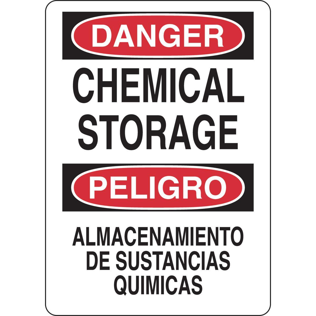 Brady® 125148 Chemical & Hazardous Material Signs